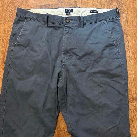 J.Crew Straight Fit Flex Chino Pant In Overcast Blue Size 36x31 - Picture 3 of 8